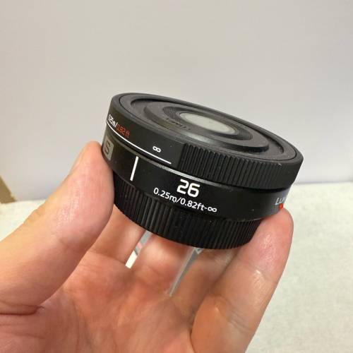 Panasonic 26mm f8 Pancake