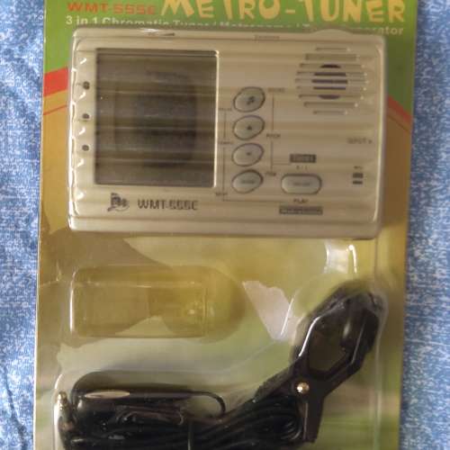 電子調音器連拍子機 Metronome / Tuner ((( 壞機!!! )))