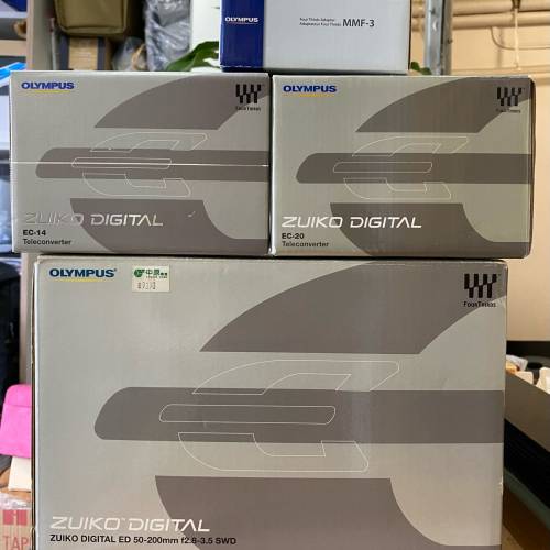 Olympus 大4/3 50-200 SWD / EC-14 / EC-20 / MMF-3