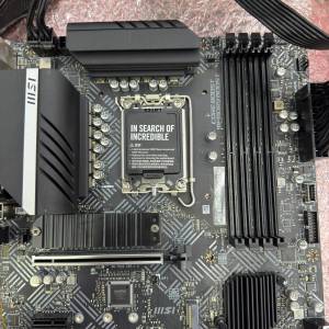 MSI B660M A wifi DDR4 ( 已test ，完全正常）