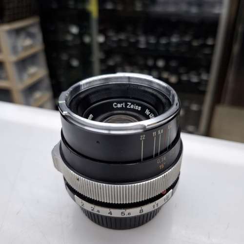CONTAREX CARL ZRISS SONNAR 135MM F4  CONTAREX CARL ZRISS PLANAR 50MM F2 BLACK