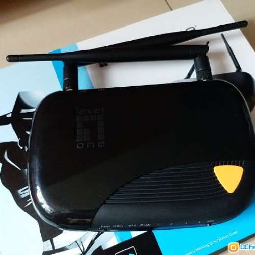 無線router Level One WGR-6013/千兆有線插口（85%new）
