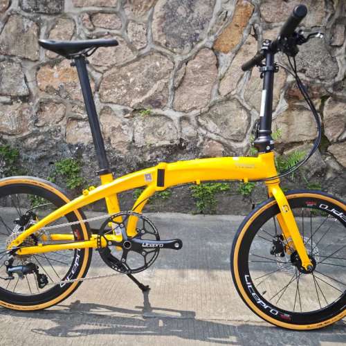 2024 新顏色車架 FNHON TORNADO DG2018 TIAGRA 10速 油剎 20吋 451 鋁合金 折叠車 ...