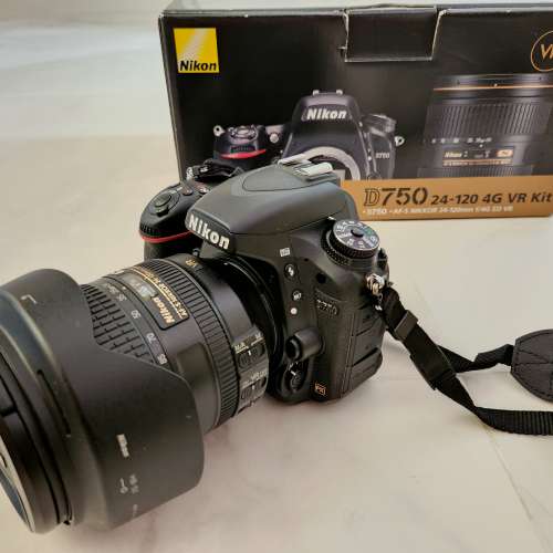 Nikon D750 99%新 + AF-S 24-120mm f4G VR 鏡頭 Kit Set