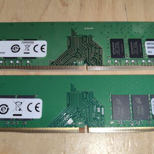 DDR4 Kingston KCP424NS8 (8G 2400Mhz) + KCP426NS8 (8G 2666Mhz)