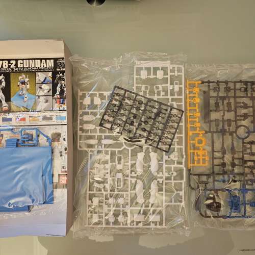 絕版: HG 1/144 RX-78-2 Gundam Ver.G30th GREEN GUNDAM PROJECT Limited by Bandai