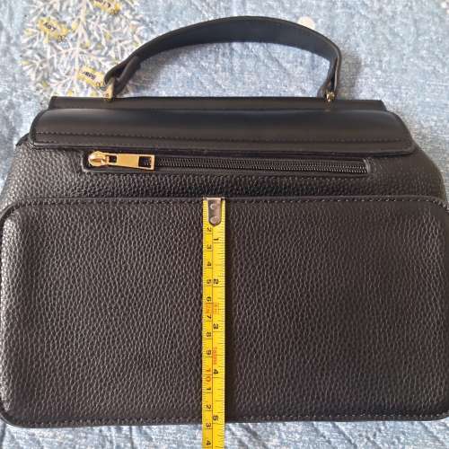 全新黑色仿皮手袋 斜挎包 單肩包 斜孭袋 側背袋 手提袋 單肩袋 手挽袋 包包 側孭袋 ...