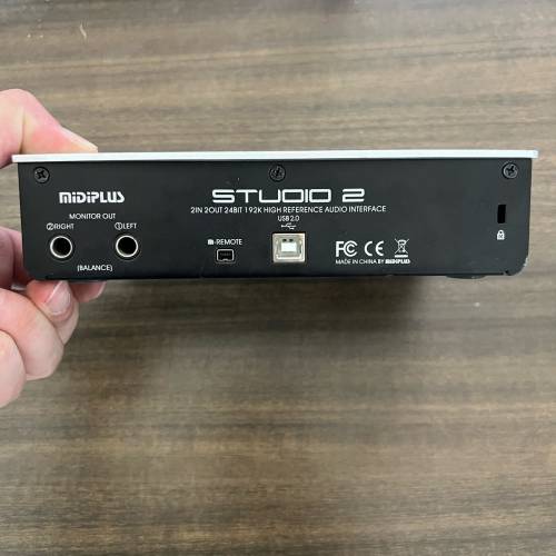 Midiplus studio-2 otg midi2 网红主播 直播 录音 迷笛外置声卡，有需要的速度联系...