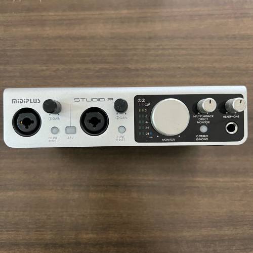 Midiplus studio-2 otg midi2 网红主播 直播 录音 迷笛外置声卡，有需要的速度联系...