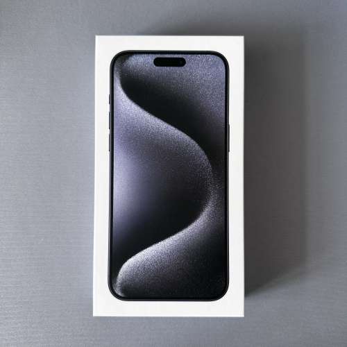接近99.99%新 Apple iPhone 15 Pro Max 藍色256gb 版本連Apple care+