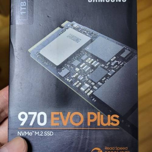 全新970 evo plus 1TB