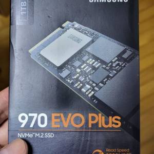 全新970 evo plus 1TB