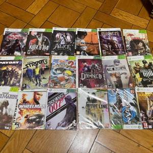 Xbox 360 遊戲光碟 games