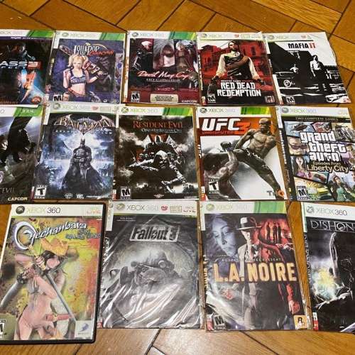 Xbox 360 遊戲光碟 games