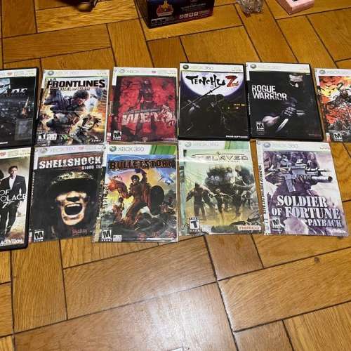 Xbox 360 遊戲光碟 games