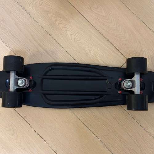 全新 黑色 滑板車 魚仔板 Fish skateboard black 60mm