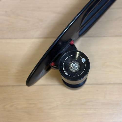 全新 黑色 滑板車 魚仔板 Fish skateboard black 60mm