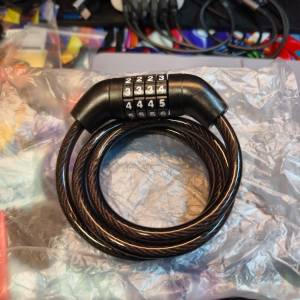 全新4位數單車鏈密碼鎖  4 digit bicycle lock