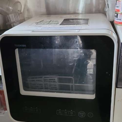新淨全正常 可手動或自動入水 Toshiba DWS-22AHK 東芝洗碗機 獨立式免安裝洗碗碟機 ...