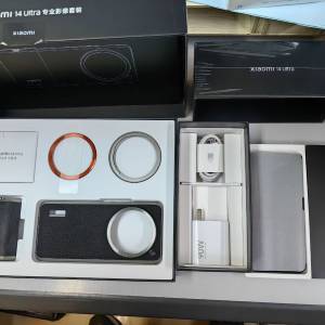 99％new xiaomi 國行 14 ultra 小米14 ultra 16+512gb 黑色連相機套裝（camera pac...