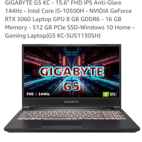 Gigabyte G5KC
