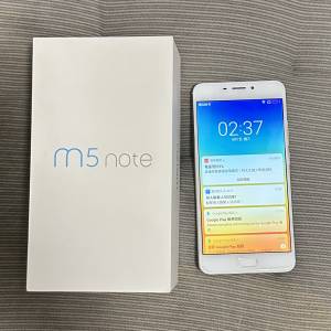 九成半新 香港行貨 Meizu m5 note