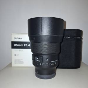 Sigma 85mm f1.4 DG DN - Art Sony E-mount, 萬成行貨過保，.98%+++, like new, $5200