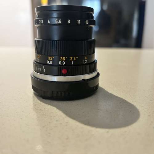 Leitz Leica Summicron M 50mm F2 V3 with Hood Mint Condition