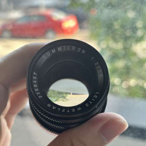 Leitz Leica Summicron M 50mm F2 V3 with Hood Mint Condition