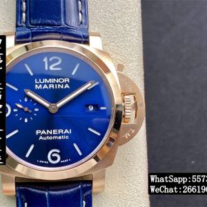 Panerai沛納海 Luminor Marina PAM1112 44MM  玫瑰金