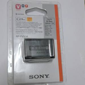 全新 Sony fv50a 原廠電池 fv50 fh50 fh70 fp50 fp70