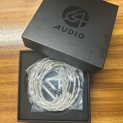 64 Audio Shielded Silver-Core Cable 2-pin CM 4.4