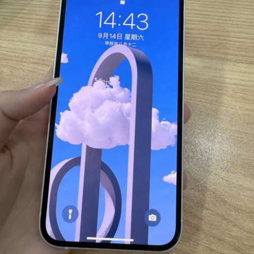 Apple iPhone 13 512G ， 6.1寸大螢幕，電池效能91 ％，功能全部正常運作，已貼貴價...