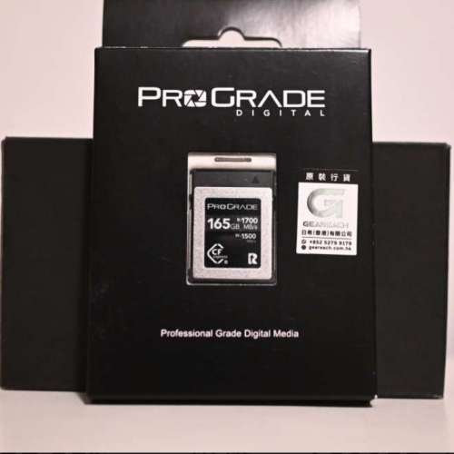 Prograde Cobalt [快咭], cfexpress type b, 165gb, 95% new, 後備 card, $1000 不...