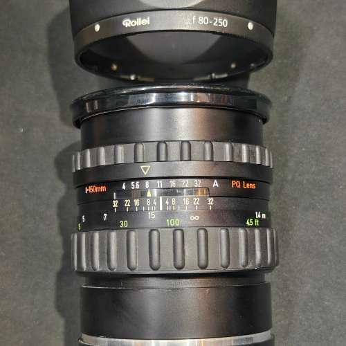 Rollei 150/4 sonnar HFT PQ 改 hasselblad mount