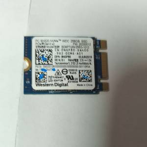 Westen Digital nvme 2230 SSD 256GB