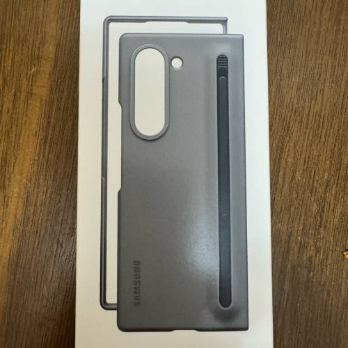 全新未開封行貨 Galaxy Z Fold6 薄型保護殼 (附S Pen) - 灰色