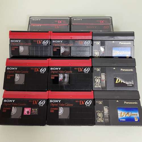 Sony & Panasonic DV Tape 錄影帶