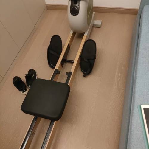 [兩色選擇] 免安裝 MOK K10 ES旗艦版 自發電磁阻靜音實木划船機｜划艇機 Water Row...