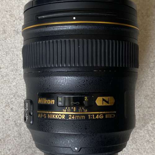 Nikon AFS 24mm 1.4G 連保護鏡