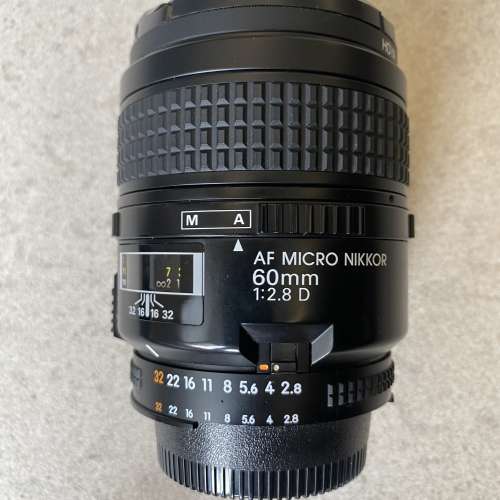 Nikon AF micro 60mm 2.8 連保護鏡
