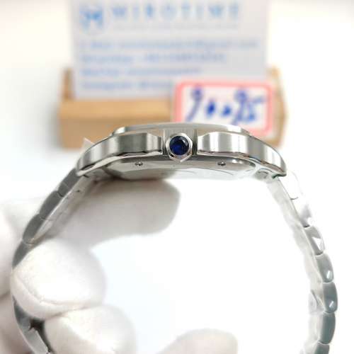 Santos de Cartier XL 40mm SS Blue Dial watch