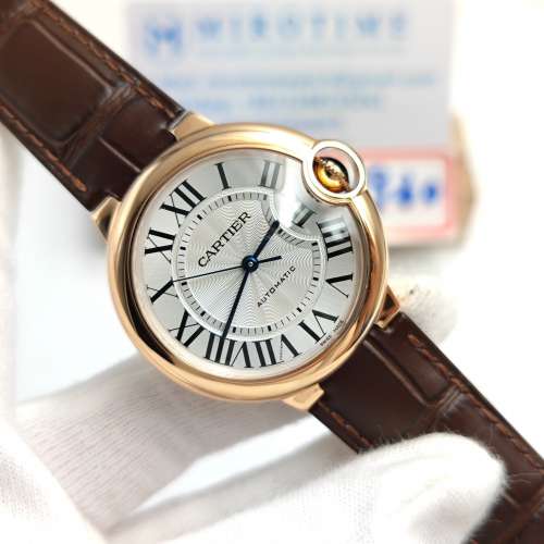 Ballon Bleu RG White Textured Dial watch