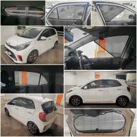 Kia Morning 全車磁石濾光窗網太陽擋