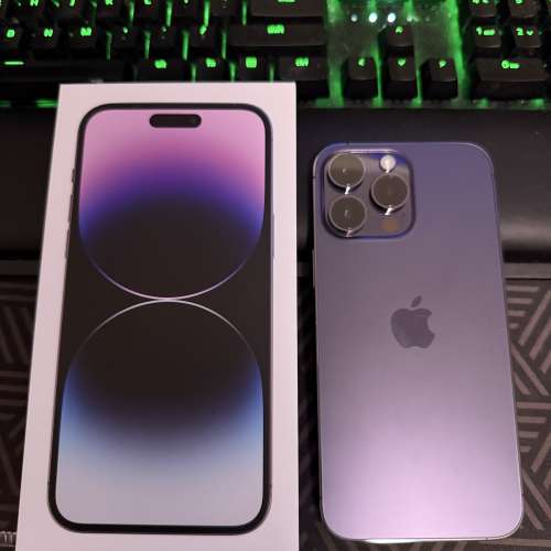 有AC+ 保養 iPhone 14 Pro Max 256GB Purple 紫色