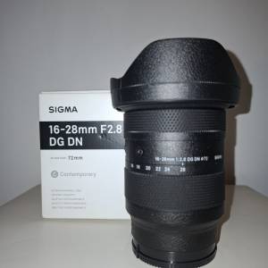 Sigma 16-28mm f2.8 DG DN Contemporary for Sony E-mount, 行貨有保，98%+++， $4500