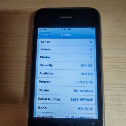 iPhone 3GS國內版無WIFI 模塊