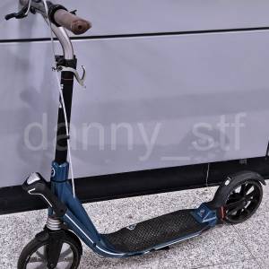 兩部 Decathlon OXELO Town 9 EF V2 Blue 頂級款 避震滑板車 原價$16xx一部(輕量之...