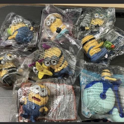 全新麥當勞minion玩具2017