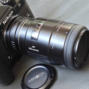 Minolta 100mm f2.8 macro Sony A mount A7 A9 A7C